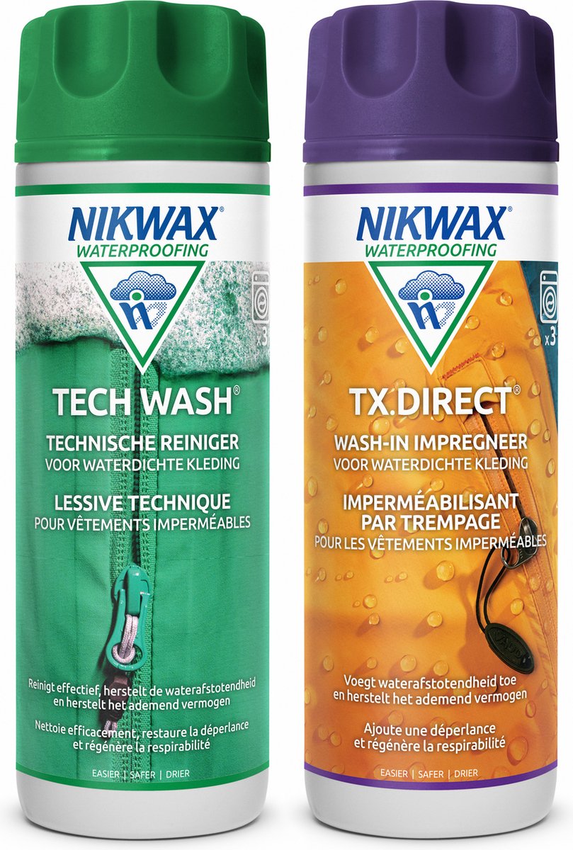 Nikwax Duo Pack Tech Wash/TX Direct