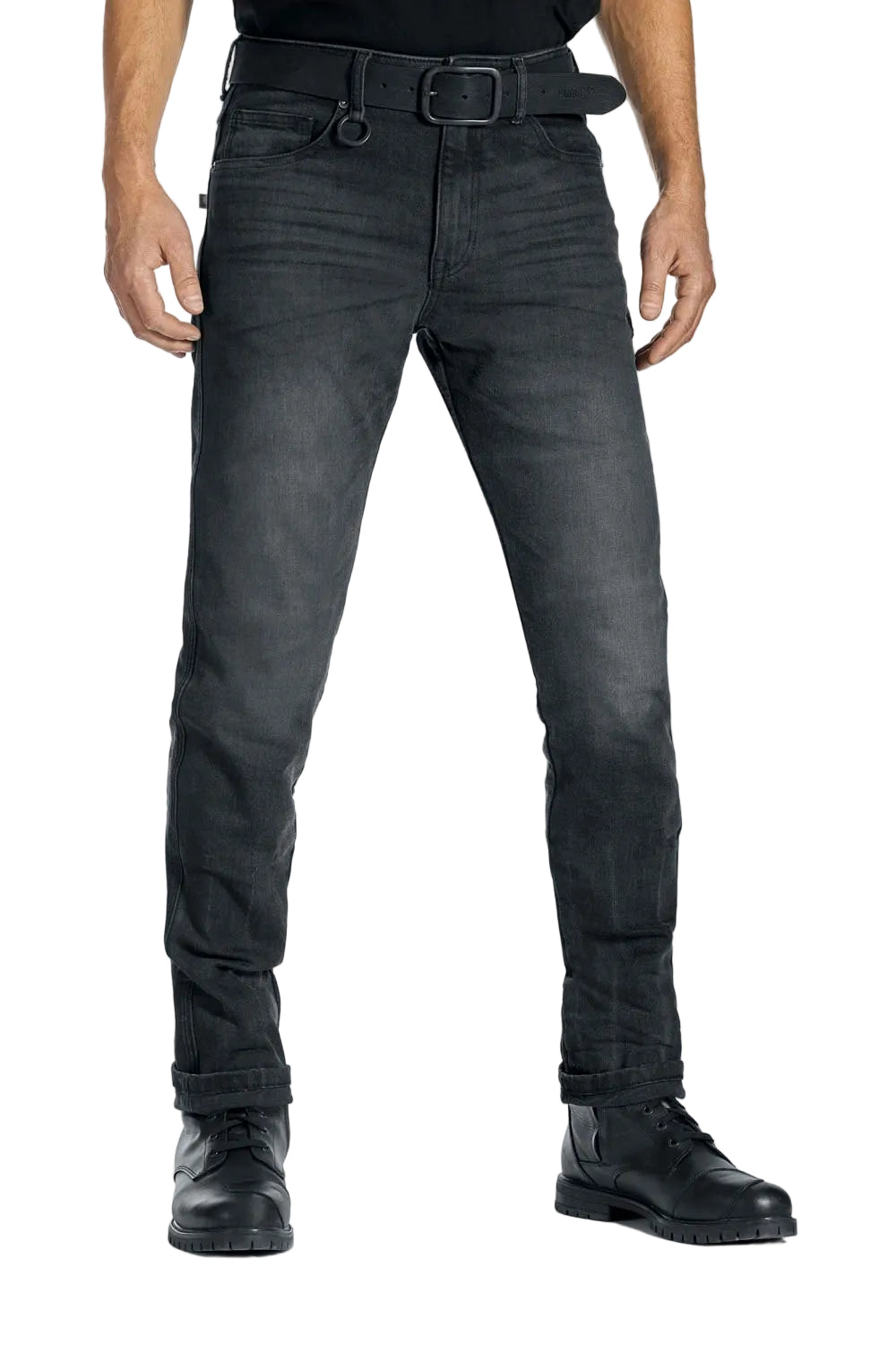 Pando Robby Slim Black – Motorcycle Jeans Men’s Slim-Fit Cordura®