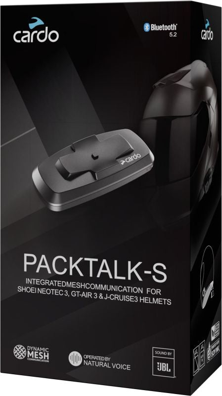 Cardo Packtalk-S voor Shoei